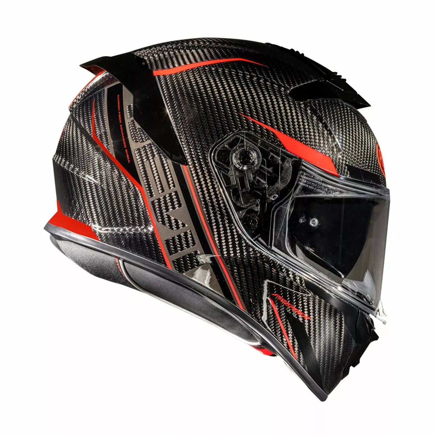 CASCO INTEGRALE - PREMIER DEVIL CARBON ST2 - OMOLOGATO ECE 2206 ROSSO