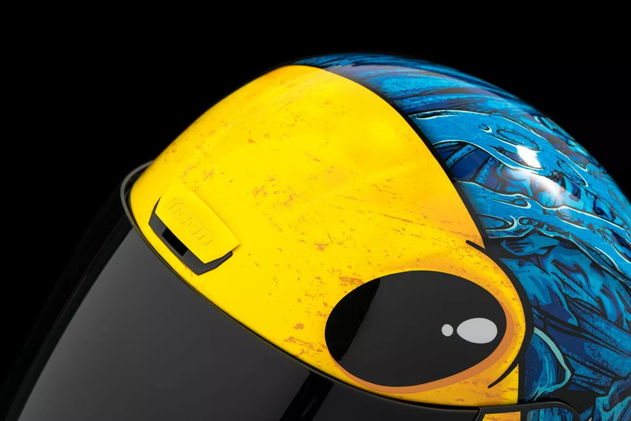 CASCO INTEGRALE - ICON AIRFORM BROZAK MIPS BLU - OMOLOGATO ECE 2206