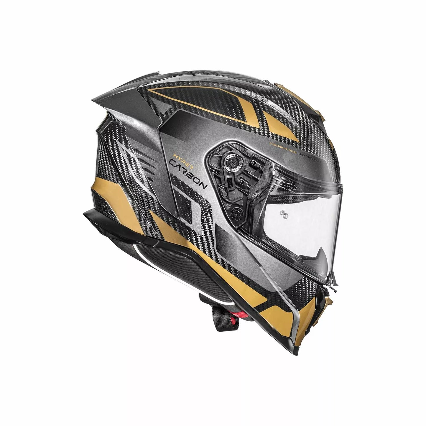 CASCO INTEGRALE - PREMIER HYPER CARBON TK19 - OMOLOGATO ECE 2206 ORO