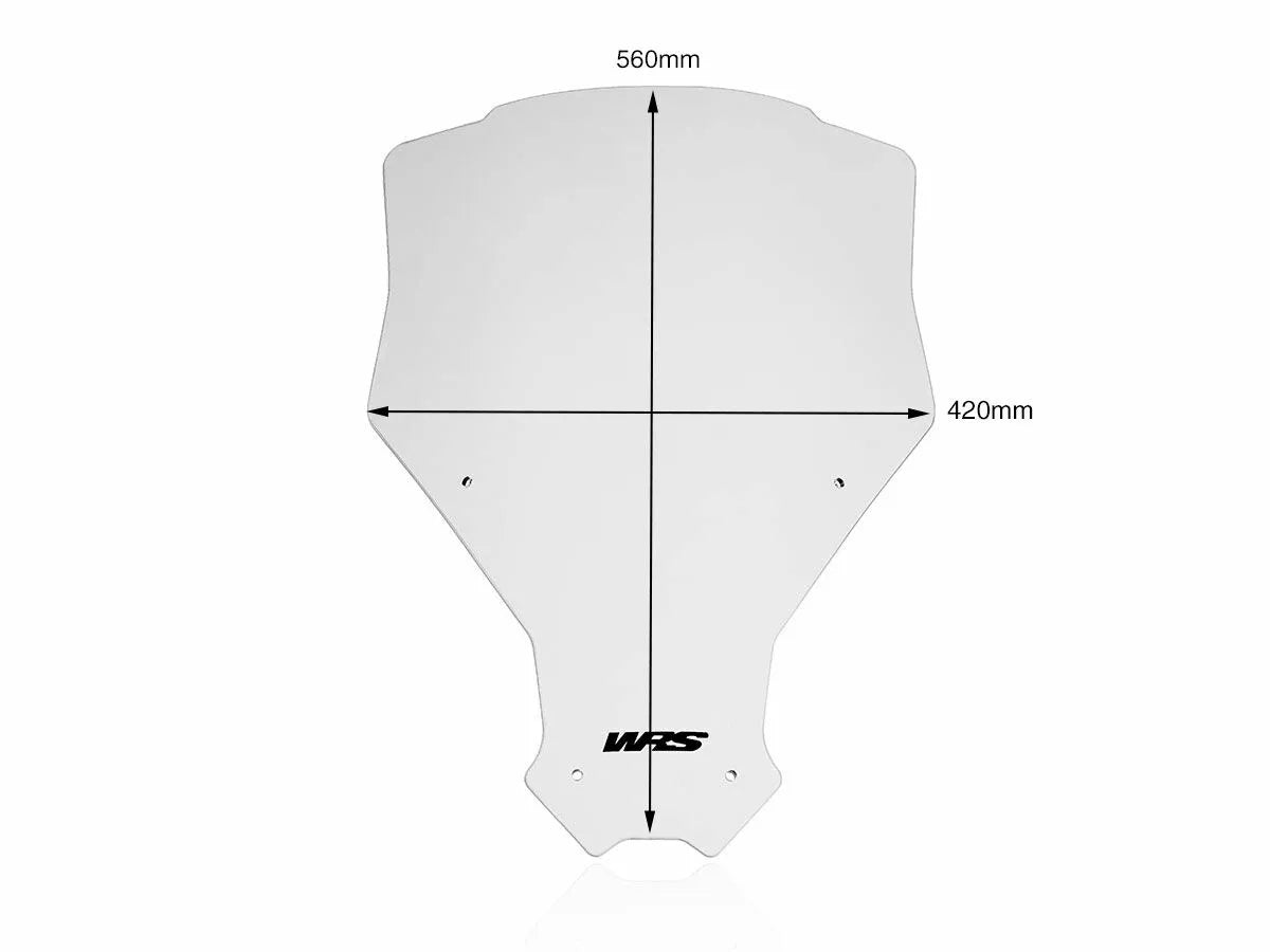 WRS - CUPOLINO CAPONORD TRASPARENTE WRS HONDA AFRICA TWIN CRF 1100 L 2020-2023