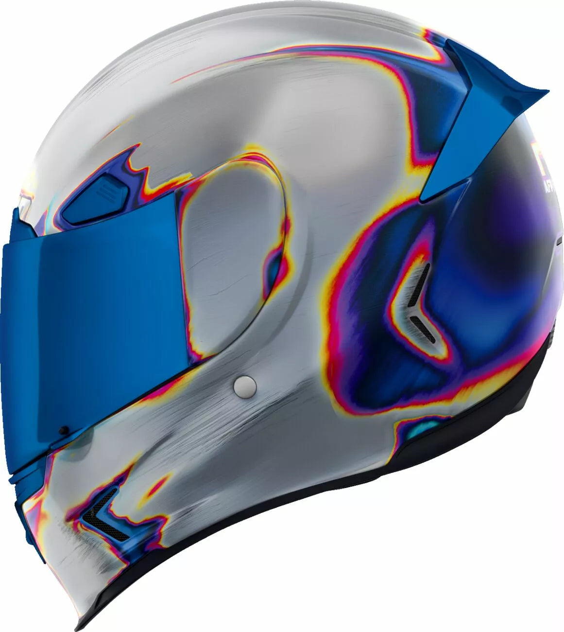 CASCO INTEGRALE - ICON AIFRAME PRO RE-ENTRY - OMOLOGATO ECE 2206 METAL
