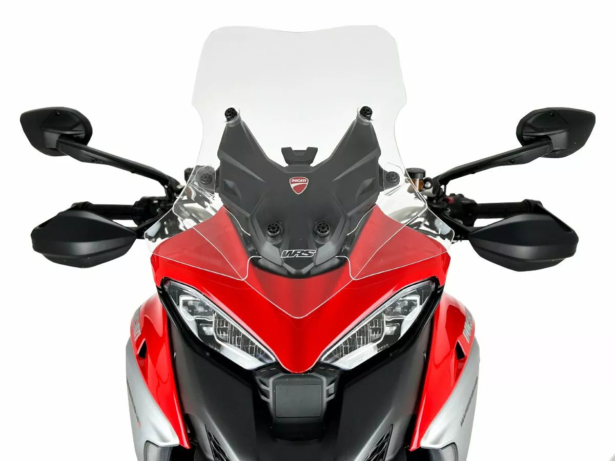 WRS - CUPOLINO STANDARD PLUS TRASPARENTE WRS DUCATI MULTISTRADA V4 / S / SPORT / RALLY 2020-2024