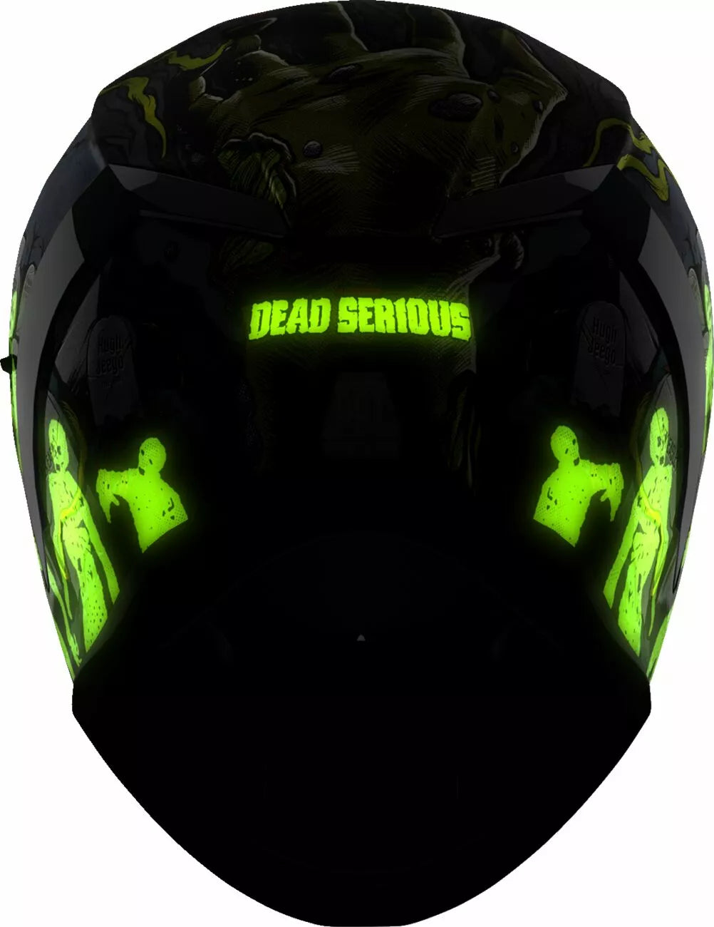 CASCO INTEGRALE - ICON AIRFORM DEAD SERIOUS - OMOLOGATO ECE 2206