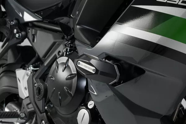 SW-MOTECH - KIT TAMPONI DI PROTEZIONE PER TELAIO NERO KAWASAKI NINJA 650 (16-)