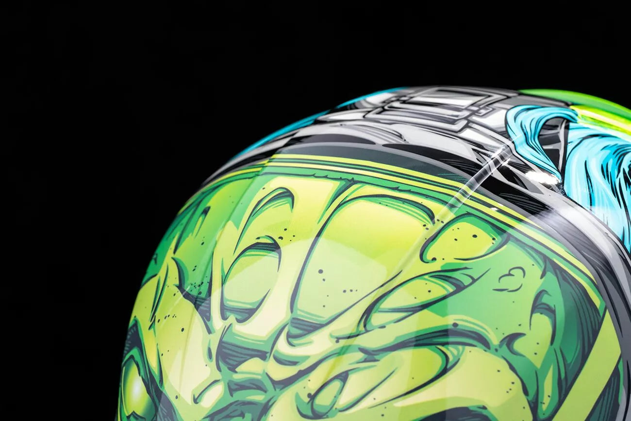CASCO INTEGRALE - ICON AIFRAME PRO OUTBREAK - OMOLOGATO ECE 2206