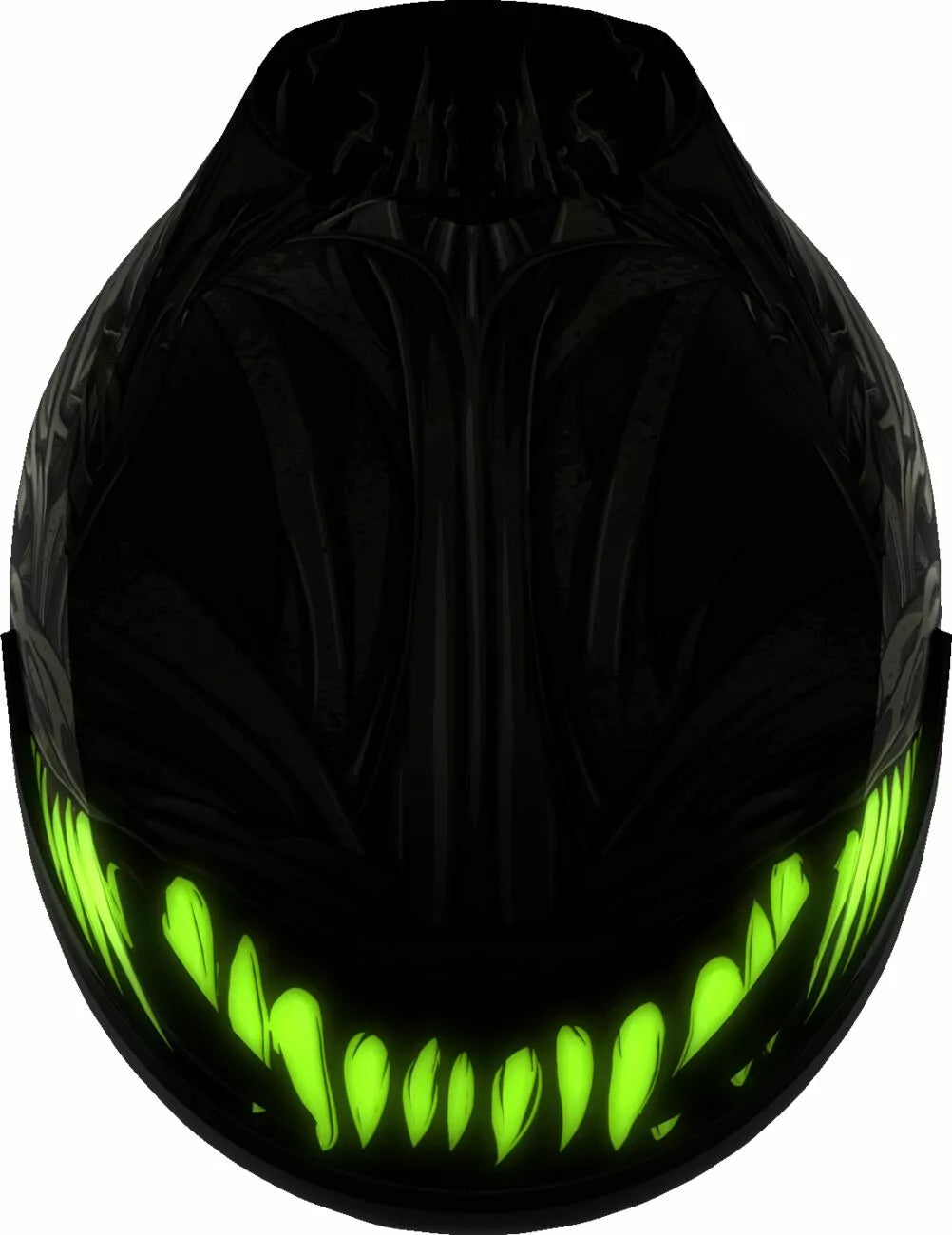 CASCO INTEGRALE - ICON DOMAIN GRAND MAW - OMOLOGATO ECE 2206 AEROGRAFATO