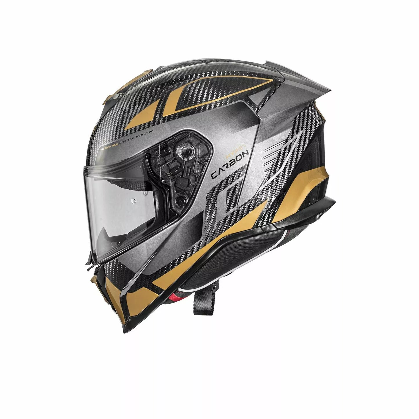 CASCO INTEGRALE - PREMIER HYPER CARBON TK19 - OMOLOGATO ECE 2206 ORO