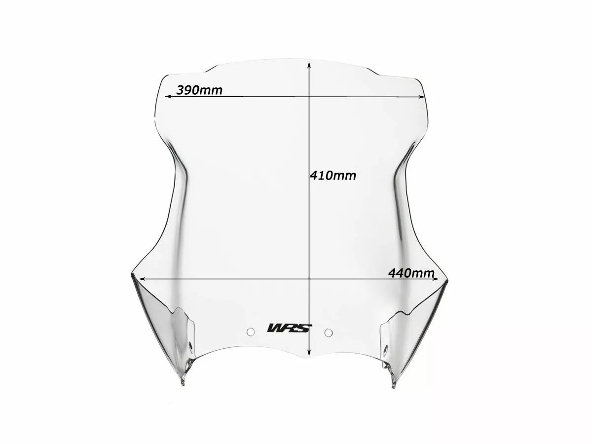 WRS - CUPOLINO INTERMEDIO WRS TRASPARENTE BMW R 1200 GS / ADVENTURE 2004-2012