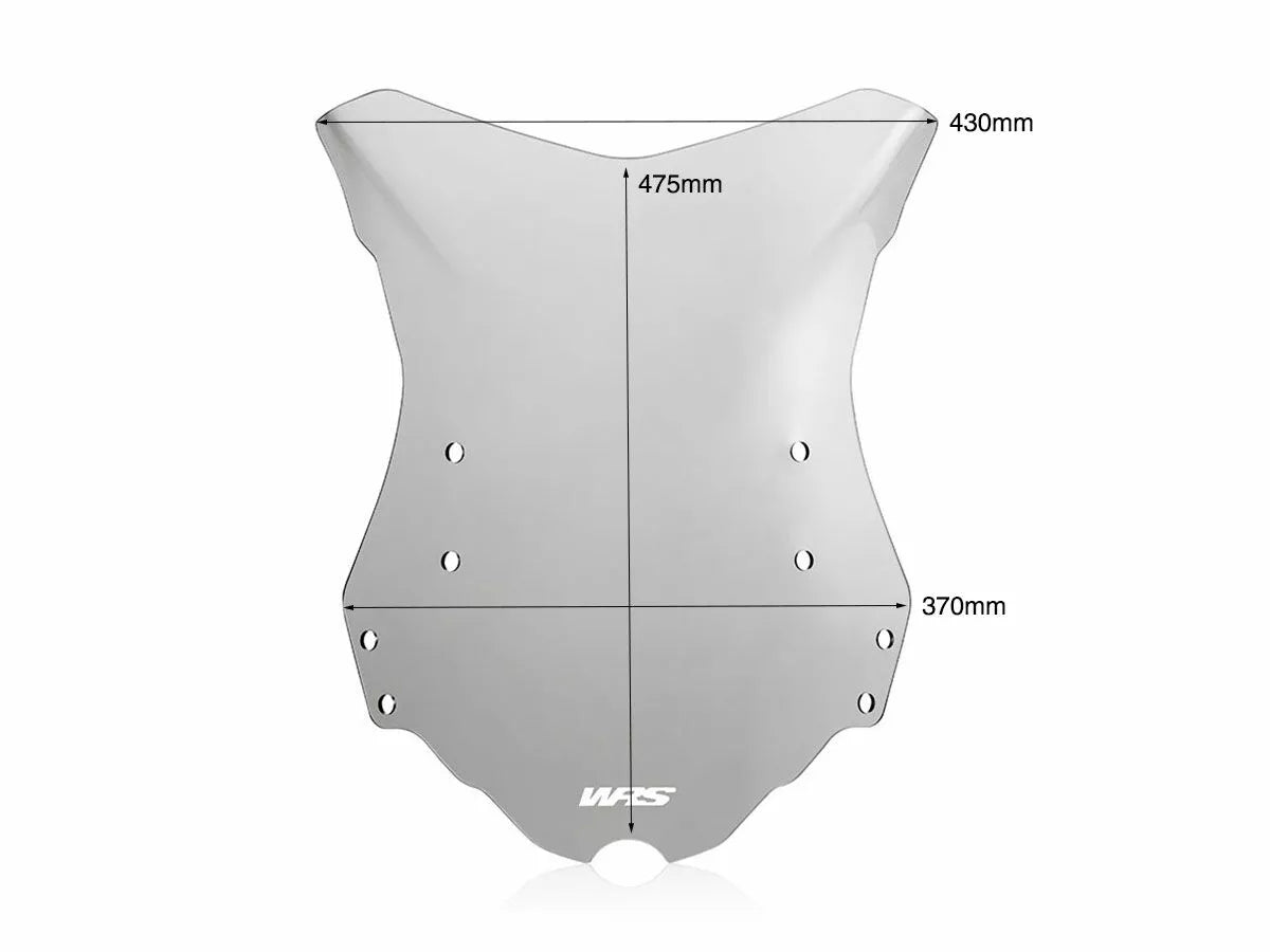 WRS - CUPOLINO TOURING FUME WRS BENELLI TRK 502 / X 2017-2024