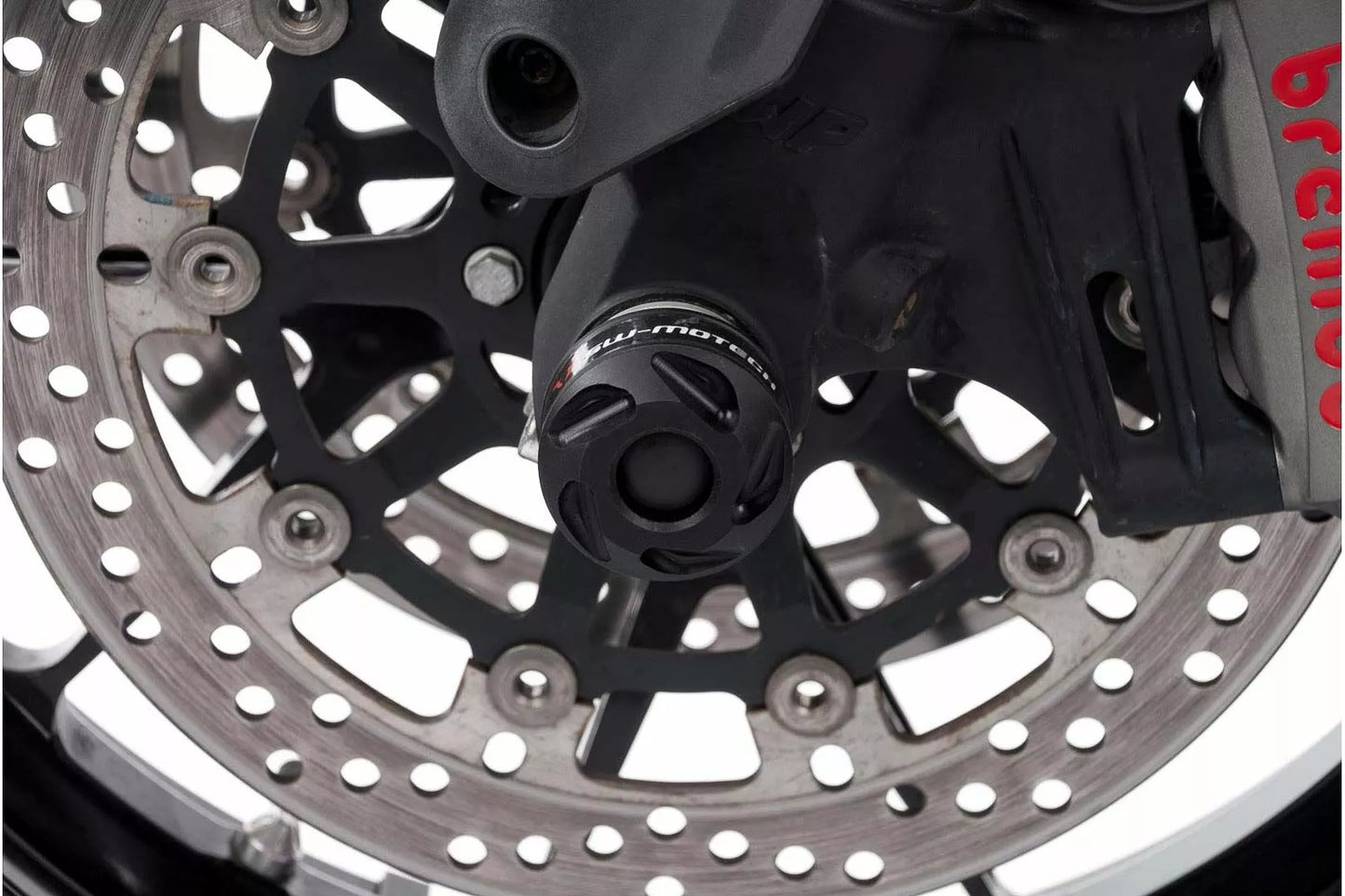 SW-MOTECH - KIT TAMPONI PROTEZIONE ANTERIORE PERNO RUOTA KTM DUKE 790 / 890 / 1290 SUPER DUKE
