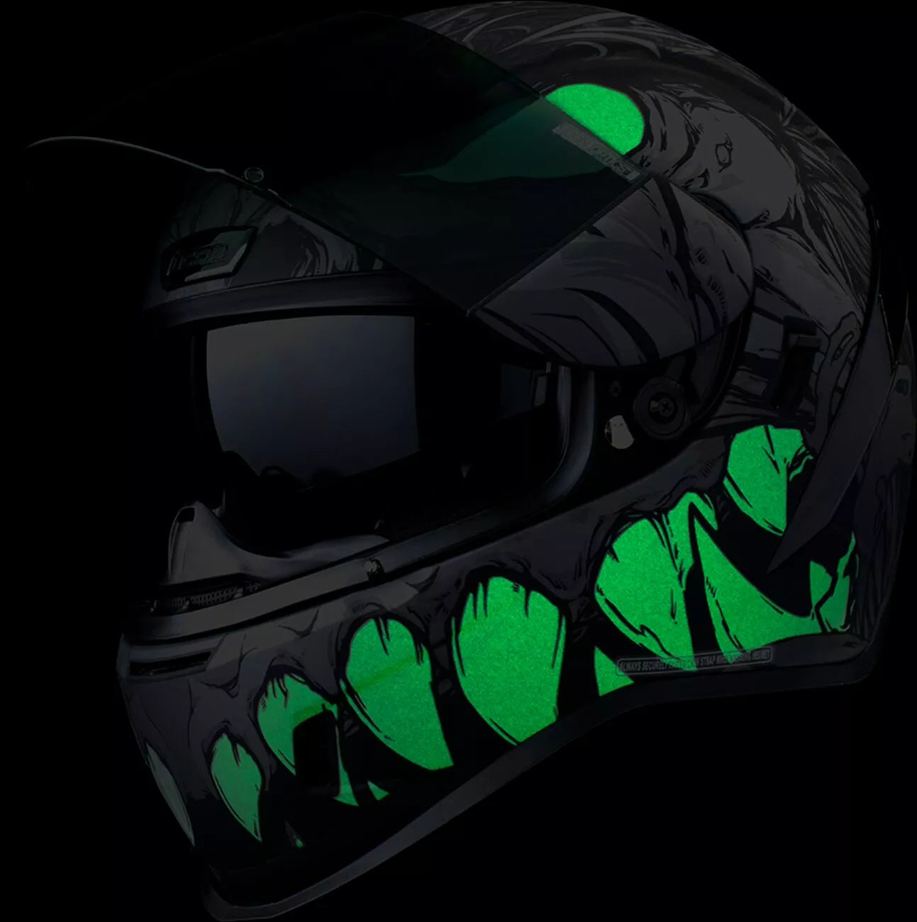 CASCO INTEGRALE - ICON AIRFORM MANIK'RR MIPS - OMOLOGATO ECE 2206 NERO E GRIGIO