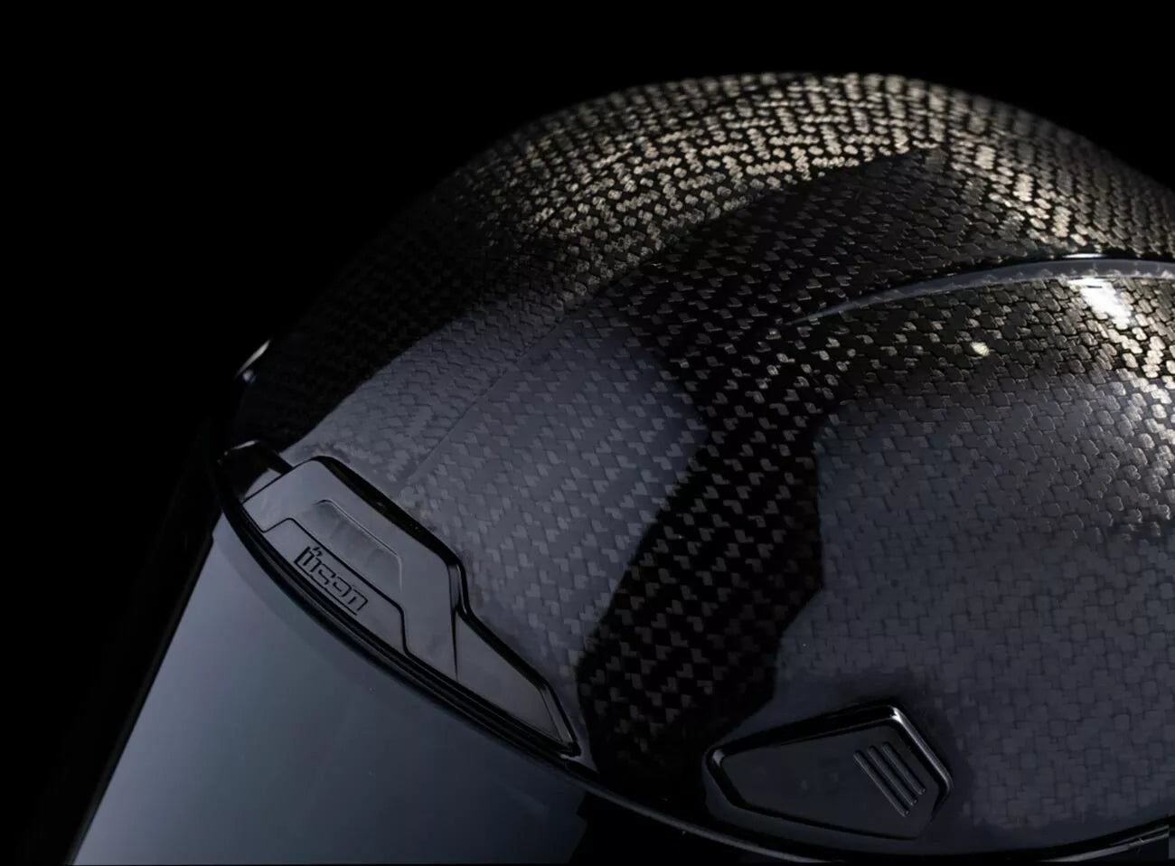 CASCO INTEGRALE - ICON AIRFRAME PRO CARBON 4 TRESS - OMOLOGATO ECE 2206 CARBONIO