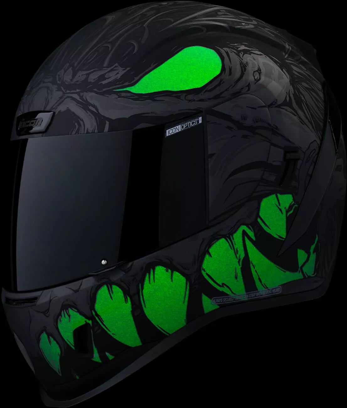 CASCO INTEGRALE - ICON AIRFORM MANIK'RR MIPS - OMOLOGATO ECE 2206 NERO E GRIGIO