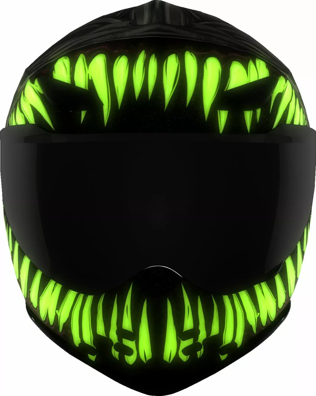 CASCO INTEGRALE - ICON DOMAIN GRAND MAW - OMOLOGATO ECE 2206 AEROGRAFATO