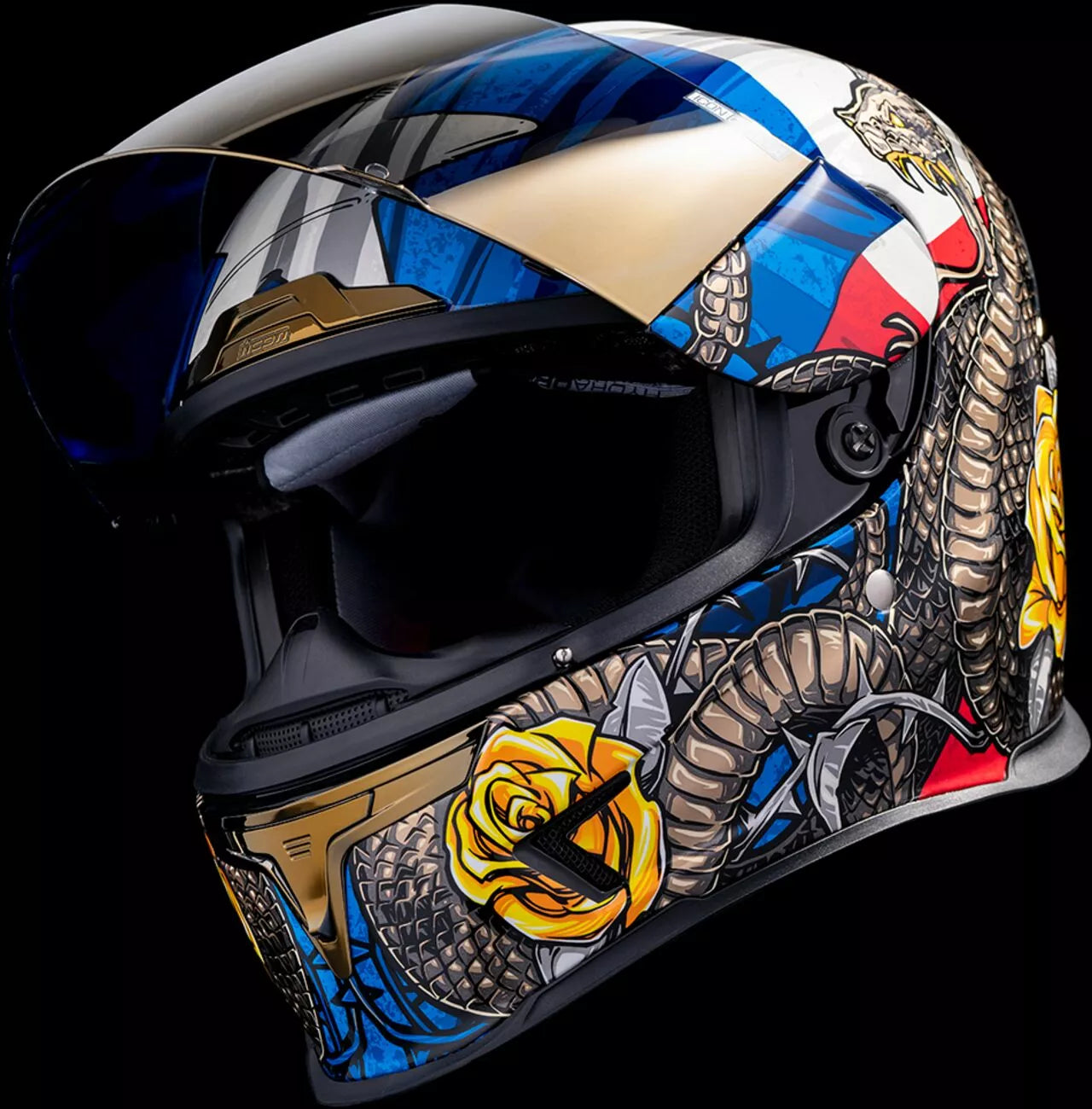 CASCO INTEGRALE - ICON AIFRAME PRO TEJAS LIBRE - OMOLOGATO ECE 2206 AVENGER
