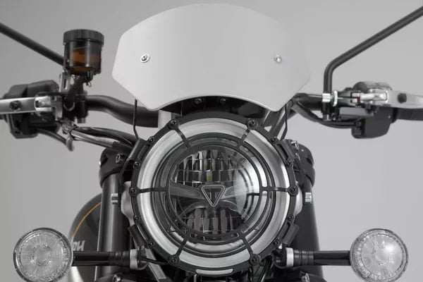 SW-MOTECH - CUPOLINO PARABREZZA IN ALLUMINIO BIANCO TRIUPH SCRAMLER 1200 XC / XE (18-)