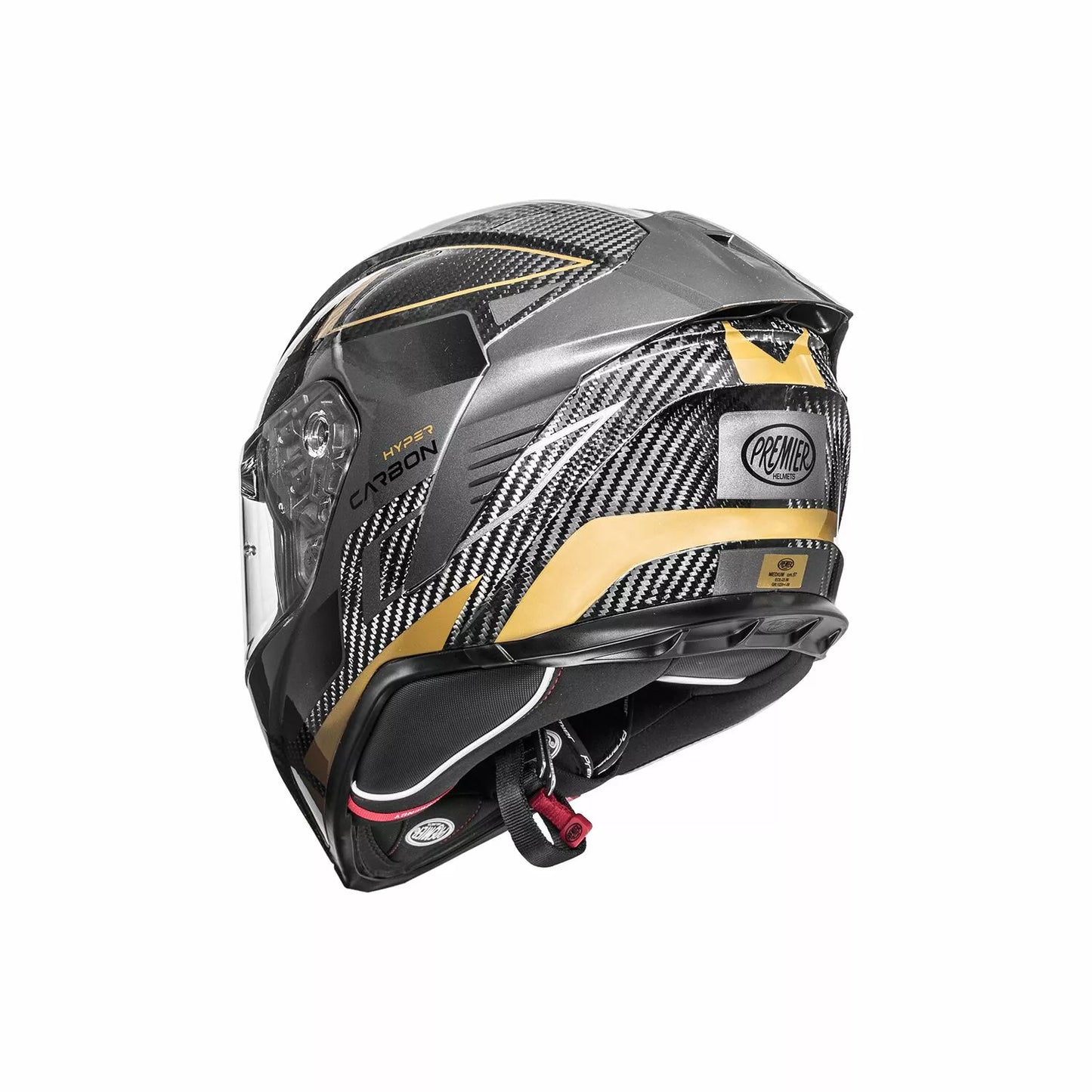 CASCO INTEGRALE - PREMIER HYPER CARBON TK19 - OMOLOGATO ECE 2206 ORO