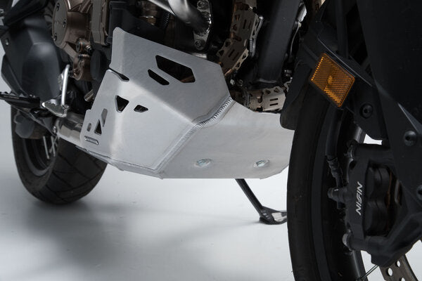 SW-MOTECH - PARAMOTORE PROTEZIONE MOTORE ARGENTO HONDA CRF 1000 L AFRICA TWIN (15-19)