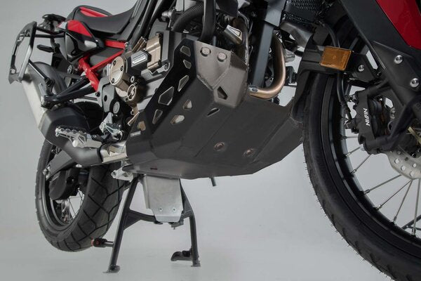 SW-MOTECH - PARAMOTORE PROTEZIONE MOTORE NERO HONDA CRF 1100 L / Adv Sports (19-) con SBL