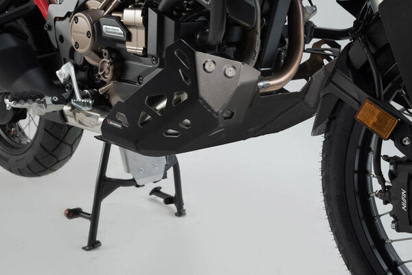 SW-MOTECH - PARAMOTORE PROTEZIONE MOTORE NERO HONDA CRF 1100 L / Adv Sports (19-) con SBL