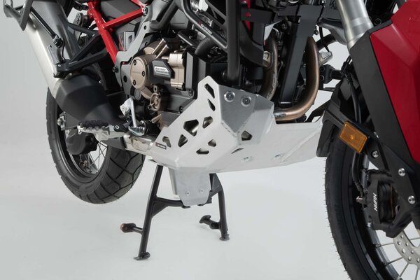 SW-MOTECH - PARACOPPA PROTEZIONE MOTORE ARGENTO HONDA CRF 1100L / Adv Sports (19-) con SBL