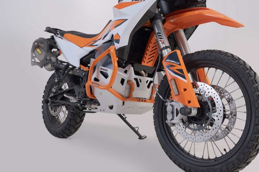 SW-MOTECH - PARACOPPA PROTEZIONE MOTORE ARGENTO KTM 790 ADV / R, 890 ADV / R (Copia)
