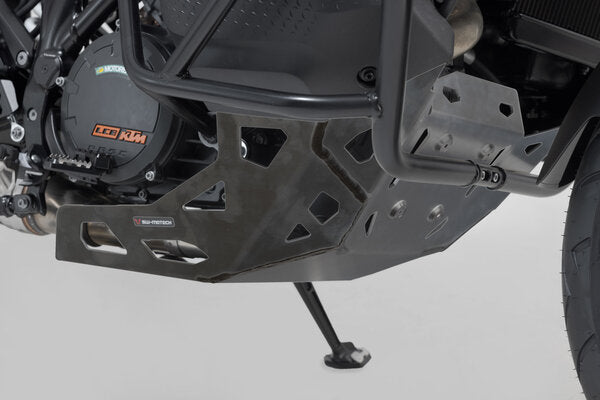SW-MOTECH - PARAMOTORE PROTEZIONE MOTORE NERO KTM 1290 SUPER ADVENTURE (21-)