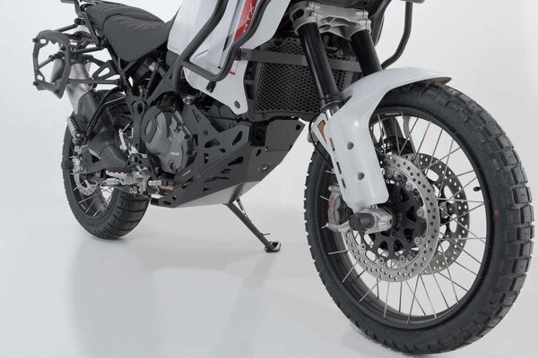 SW-MOTECH - PARAMOTORE PROTEZIONE MOTORE NERO DUCATI DESERT X (22-) / RALLY (23-)