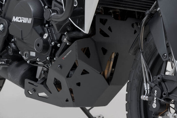 SW-MOTECH - PARACOPPA PROTEZIONE MOTORE NERO MOTO MORINI X-CAPE 650 (21-)