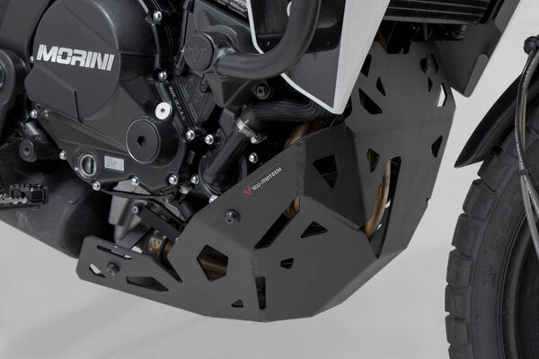 SW-MOTECH - PARACOPPA PROTEZIONE MOTORE NERO MOTO MORINI X-CAPE 650 (21-)