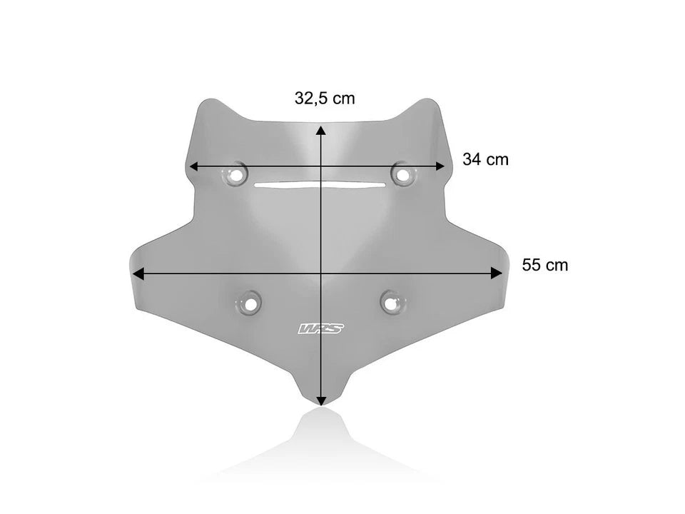 WRS - CUPOLINO ENDURO FUME' SCURO WRS VOGE VALICO 525 DSX 2023-2024