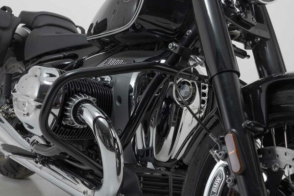 SW-MOTECH - PARAMOTORE BARRA DI PROTEZIONE MOTORE NERO BMW R18 (20-)