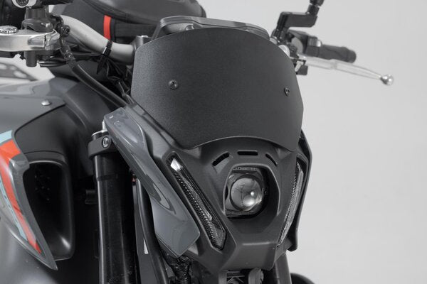SW-MOTECH - CUPOLINO PARABREZZA IN ALLUMINIO NERO YAMAHA MT-09 / SP (20-23)