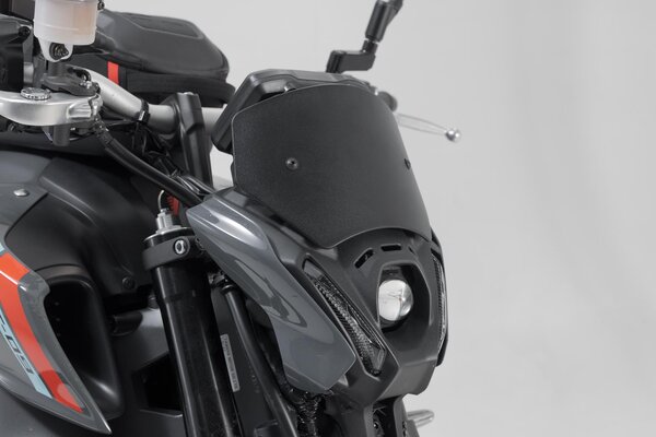 SW-MOTECH - CUPOLINO PARABREZZA IN ALLUMINIO NERO YAMAHA MT-09 / SP (20-23)