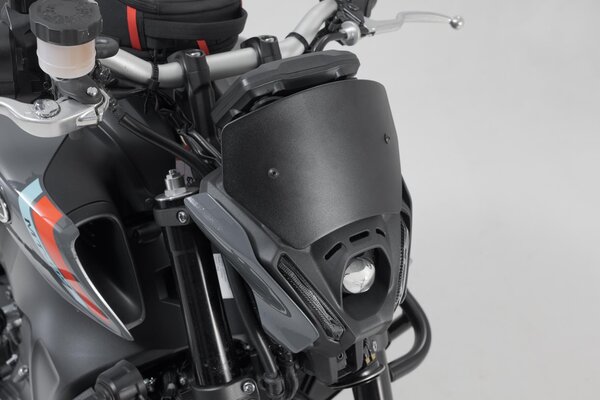 SW-MOTECH - CUPOLINO PARABREZZA IN ALLUMINIO NERO YAMAHA MT-09 / SP (20-23)