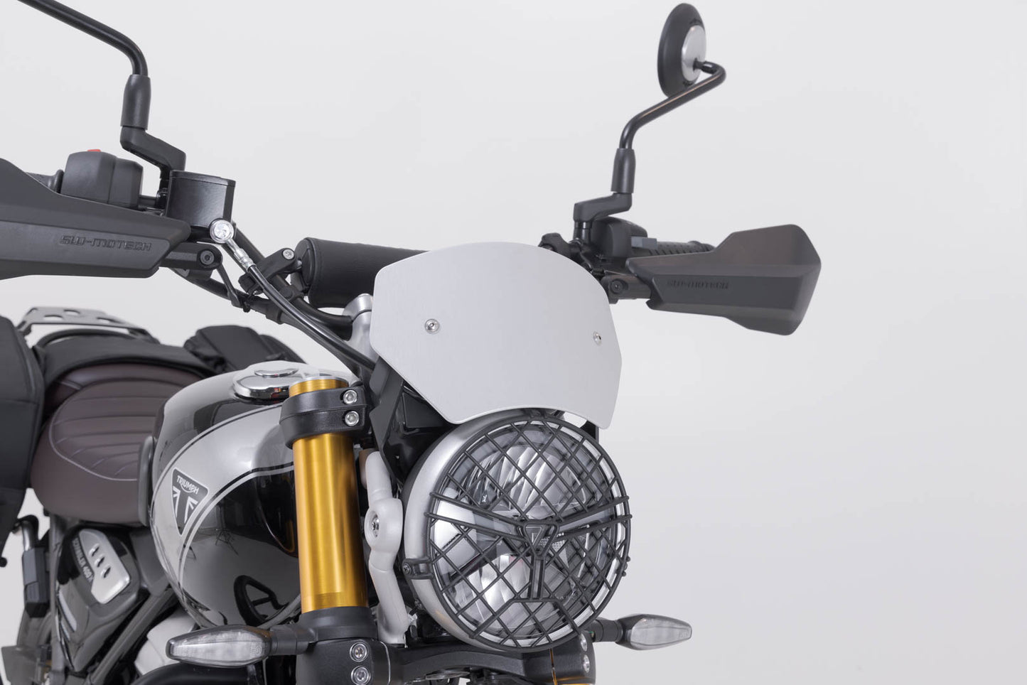 SW-MOTECH - CUPOLINO PARABREZZA IN ALLUMINIO TRIUMPH SCRAMBLER 400 X (23-)