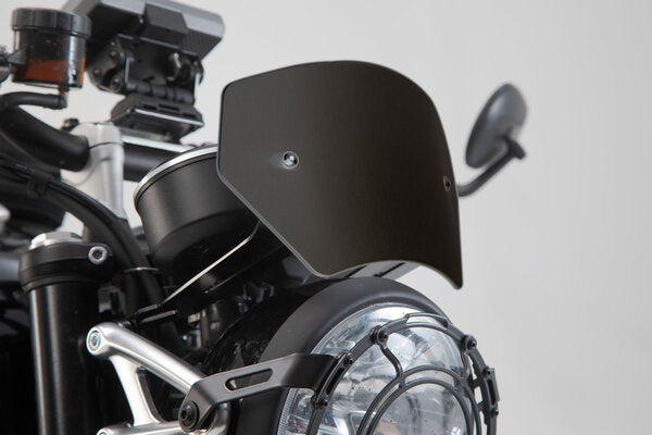SW-MOTECH - CUPOLINO PARABREZZA IN ALLUMINIO NERO TRIUMPH SPEED TWIN 1200 (18-24)