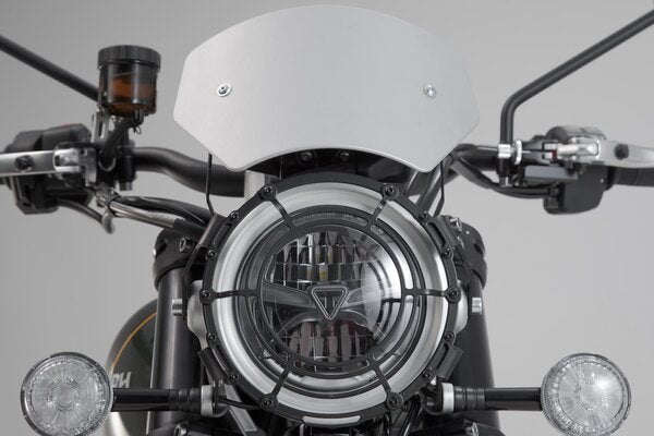 SW-MOTECH - CUPOLINO PARABREZZA IN ALLUMINIO BIANCO TRIUPH SCRAMLER 1200 XC / XE (18-)