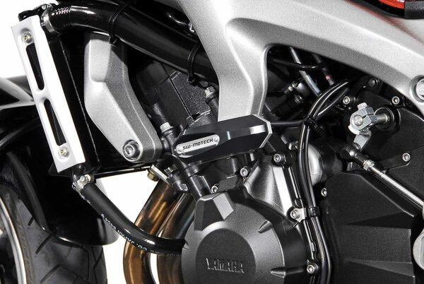 SW-MOTECH - KIT TAMPONI DI PROTEZIONE PER TELAIO NERO YAMAHA FZ1 FAZER / FZ6 FAZER