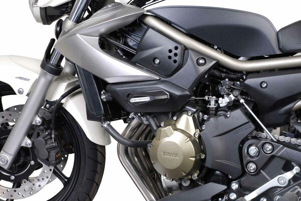 SW-MOTECH - KIT TAMPONI DI PROTEZIONE PER TELAIO NERO YAMAHA XJ6 (08-12) / XJ6 Diversion (08-)