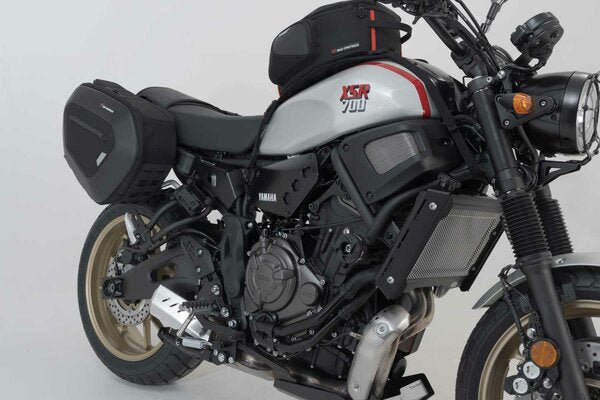 SW-MOTECH - KIT TAMPONI DI PROTEZIONE PER TELAIO NERO YAMAHA XSR 700 (15-) / XTribute (19-)