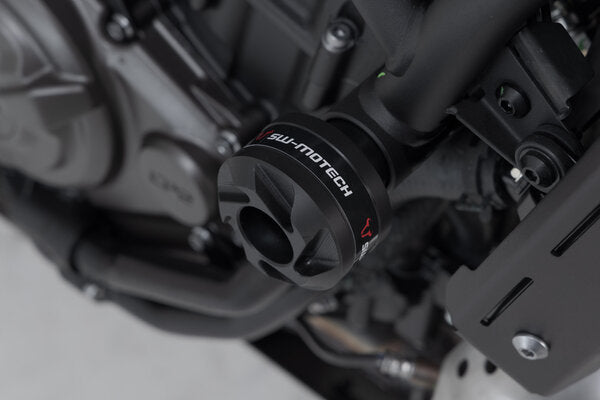 SW-MOTECH - KIT TAMPONI DI PROTEZIONE PER TELAIO NERO YAMAHA XSR 700 (15-) / XTribute (19-)