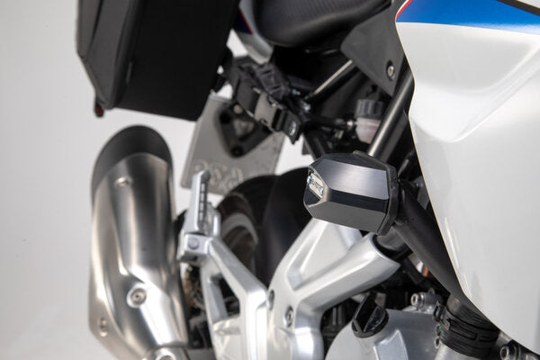 SW-MOTECH - KIT TAMPONI DI PROTEZIONE PER TELAIO NERO BMW G 310 R (16-20)