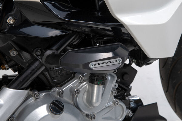 SW-MOTECH - KIT TAMPONI DI PROTEZIONE PER TELAIO NERO BMW G 310 R (16-20)