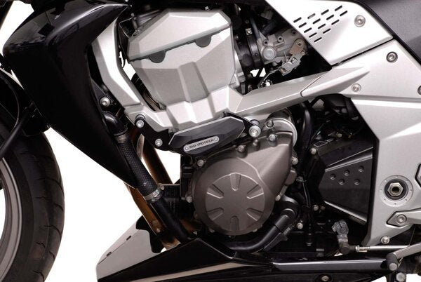 SW-MOTECH - KIT TAMPONI DI PROTEZIONE PER TELAIO NERO KAWASAKI Z750 (07-12) Z750R