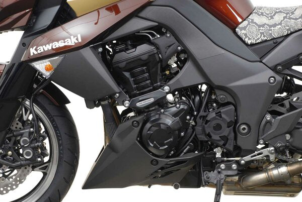 SW-MOTECH - KIT TAMPONI DI PROTEZIONE PER TELAIO NERO KAWASAKI Z 1000 (10-)