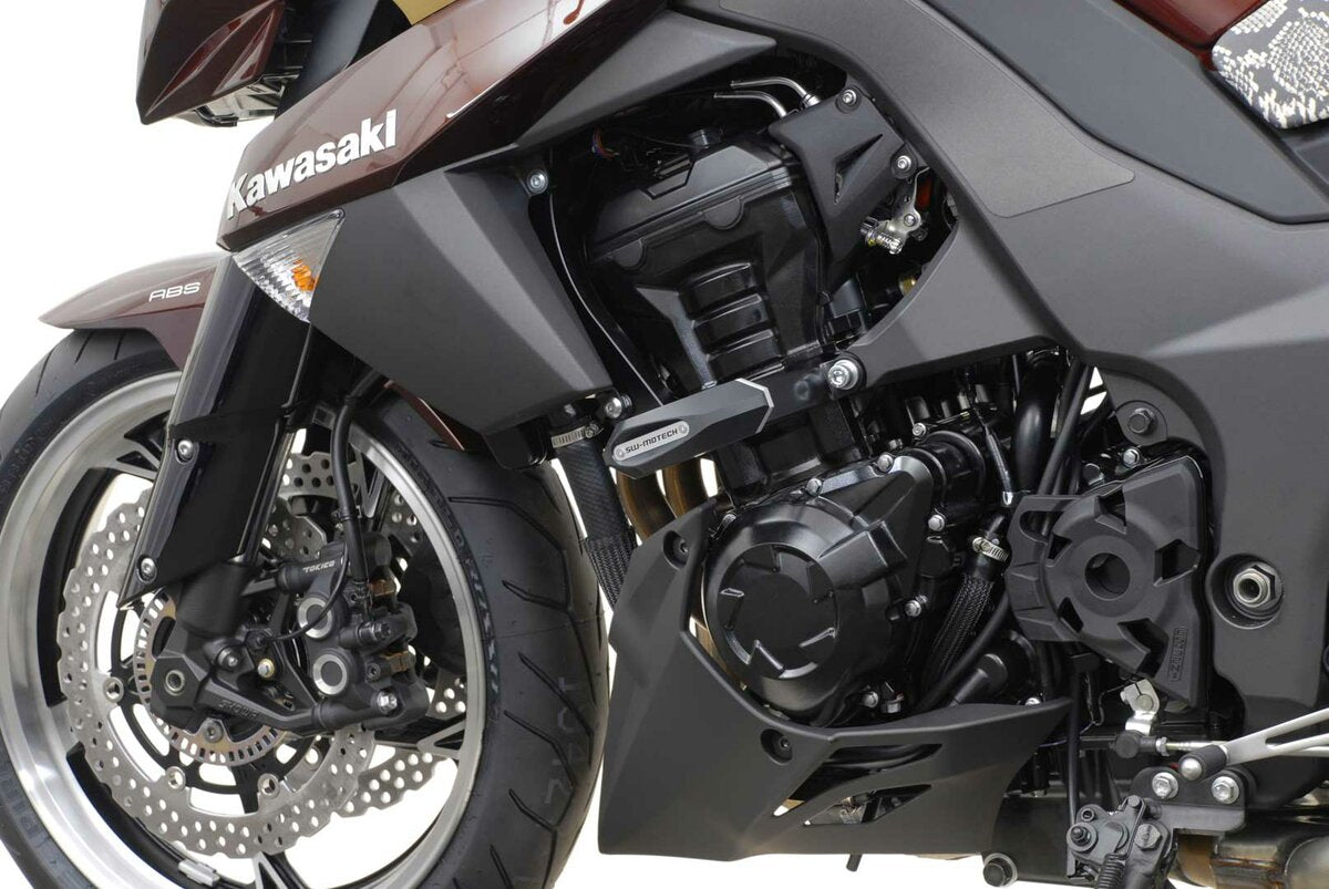 SW-MOTECH - KIT TAMPONI DI PROTEZIONE PER TELAIO NERO KAWASAKI Z 1000 (10-)