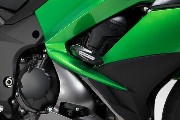 SW-MOTECH - KIT TAMPONI DI PROTEZIONE PER TELAIO NERO KAWASAKI Z 1000 SX (11-)