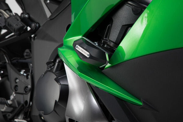 SW-MOTECH - KIT TAMPONI DI PROTEZIONE PER TELAIO NERO KAWASAKI Z 1000 SX (11-)