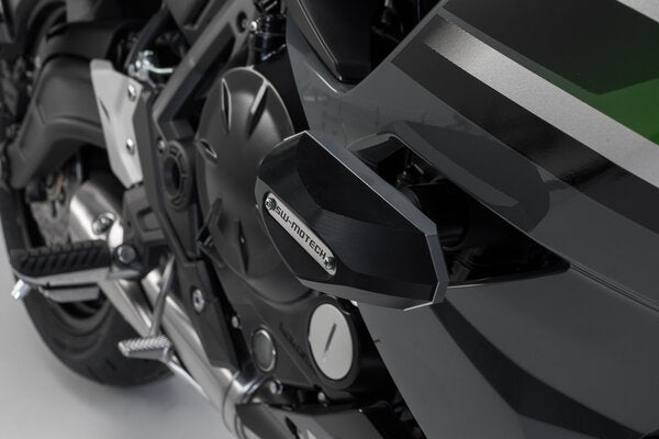 SW-MOTECH - KIT TAMPONI DI PROTEZIONE PER TELAIO NERO KAWASAKI NINJA 650 (16-)
